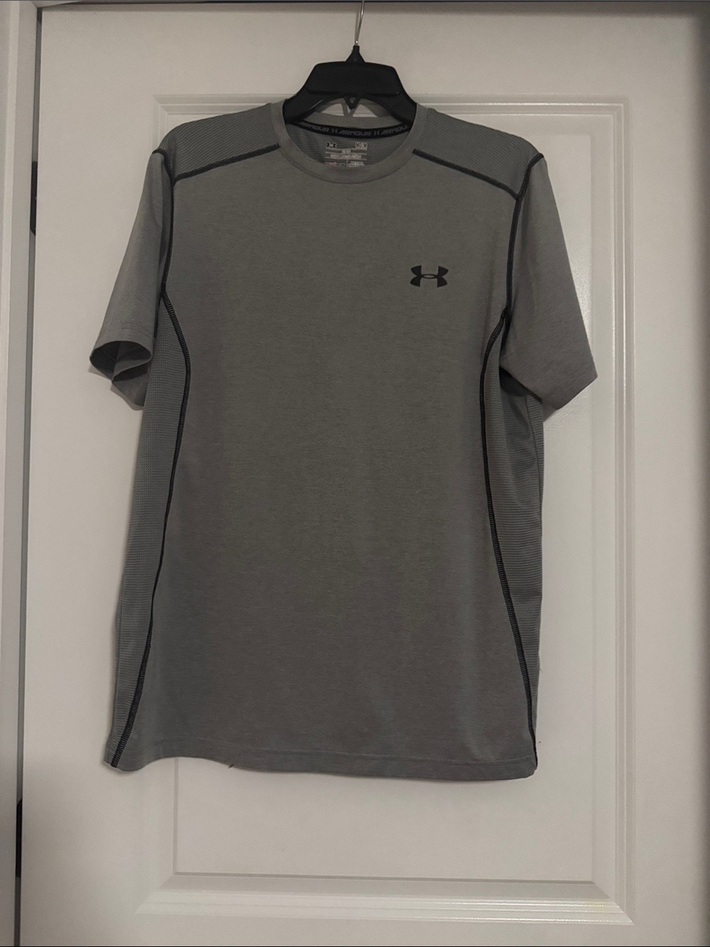 Under Armour Gray Short Sleeve Performance Crew Tee(1089)